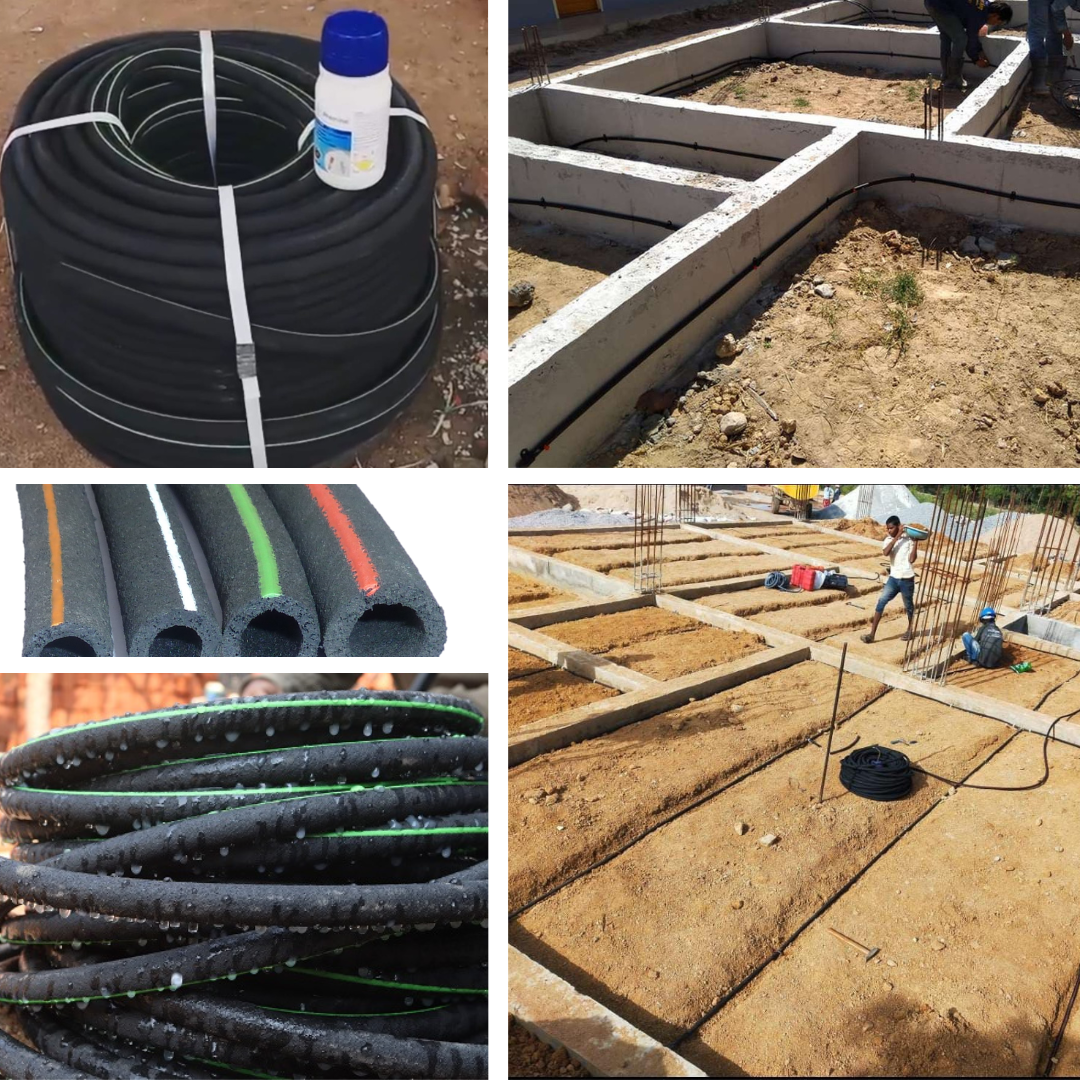 Termite Pipe System (anti-termite reticulation system)- Termite Pipe System Delhi, Porous Pipe Termite Treatment