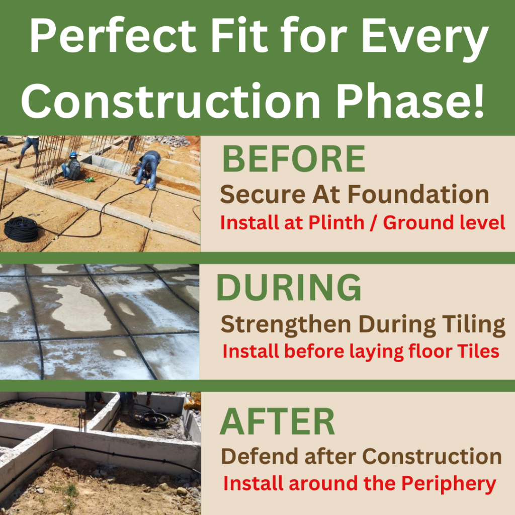 Termite Pipe System (anti-termite reticulation system)