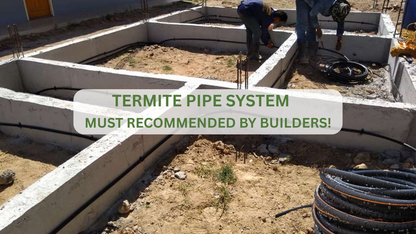 Termite Sticker Pipe Termite Pipe System for Builders | Recommend for New Build