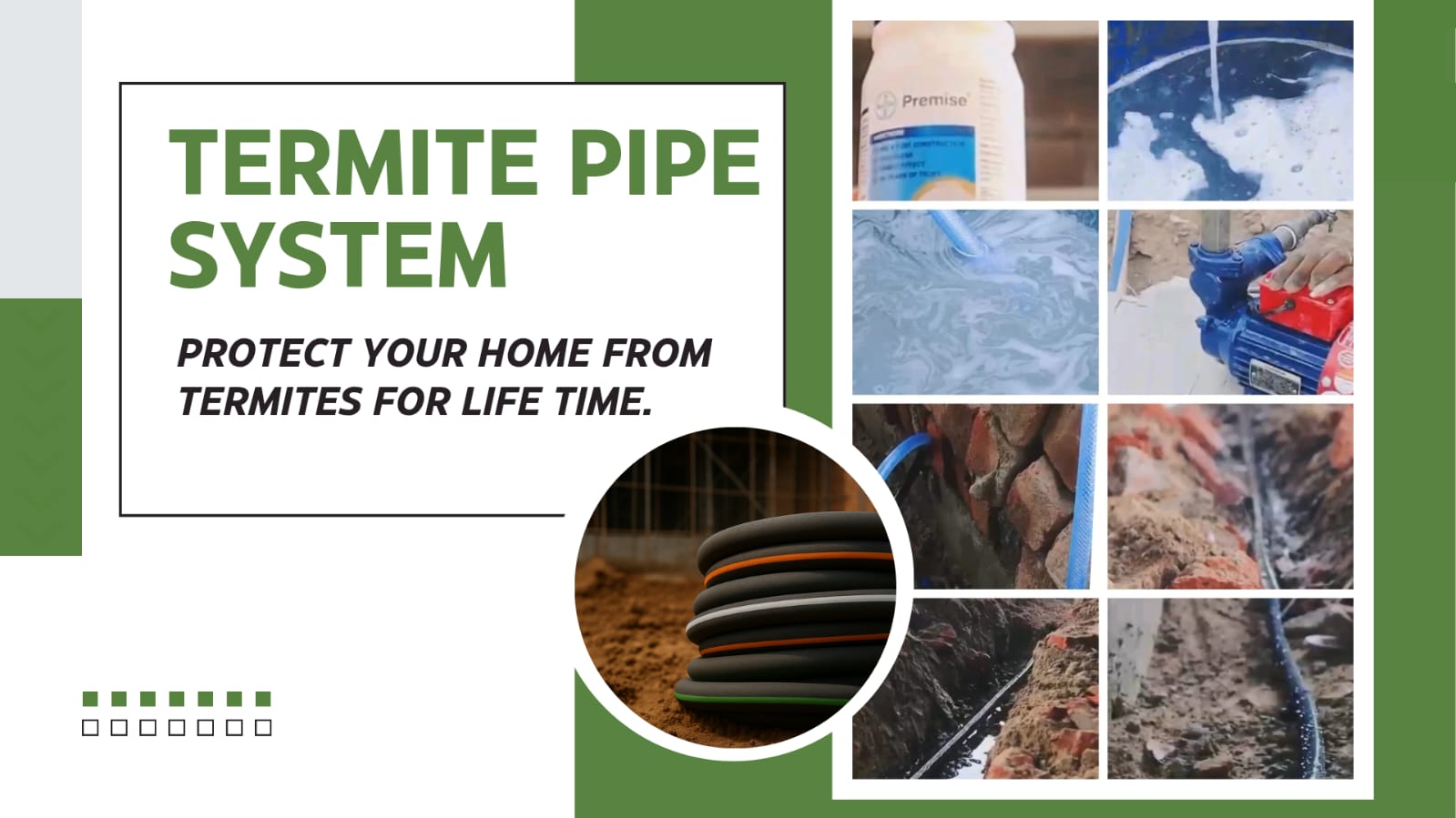 termite pipe system