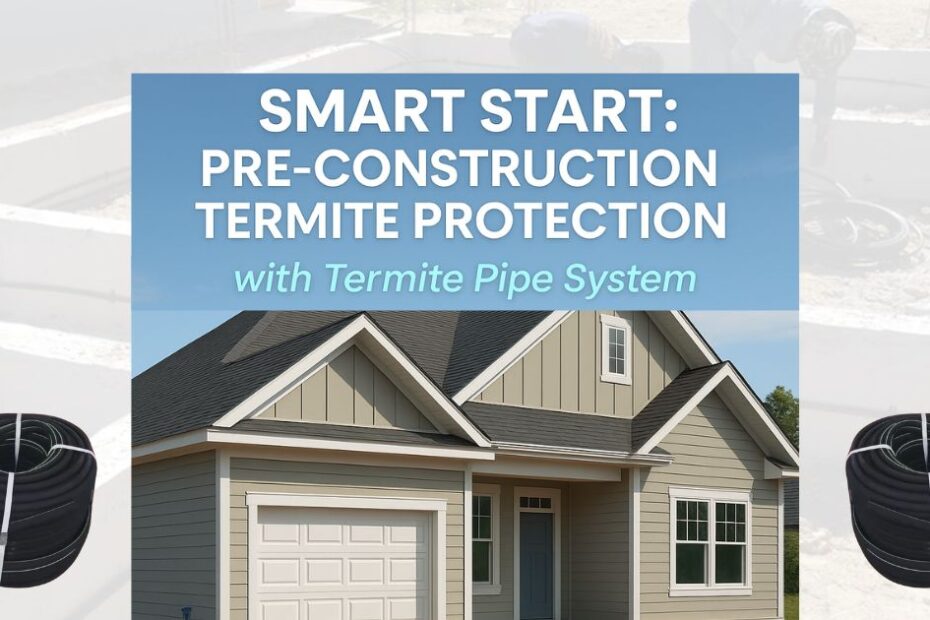 Pre-Construction Termite Protection: Why the Termite Pipe System is a Smart Choice