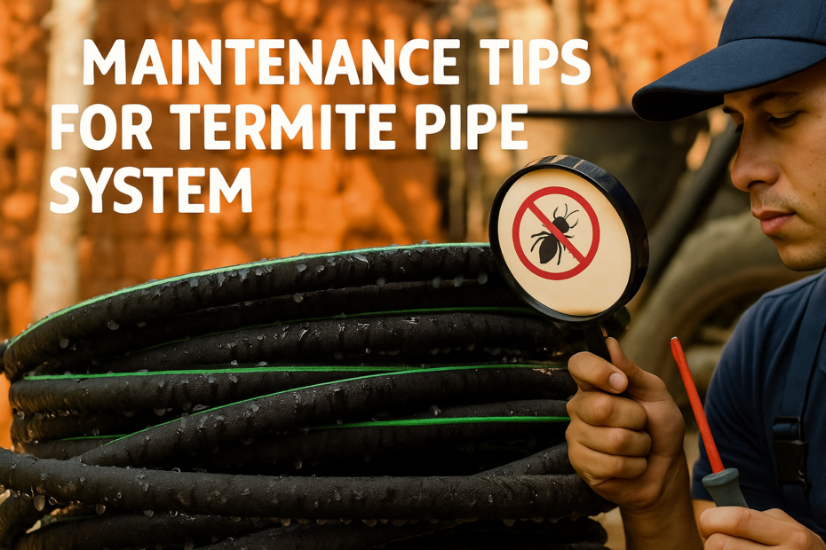 Maintenance Tips for Your Termite Pipe System