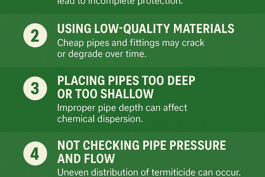 Termite Reticulation System