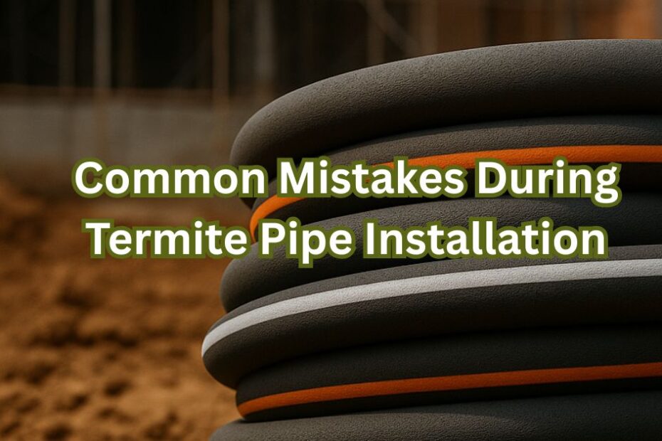Common Mistakes During Termite Pipe Installation (And How We Avoid Them)