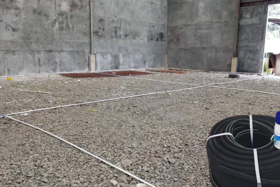 Porous Pipe for Termite Treatment