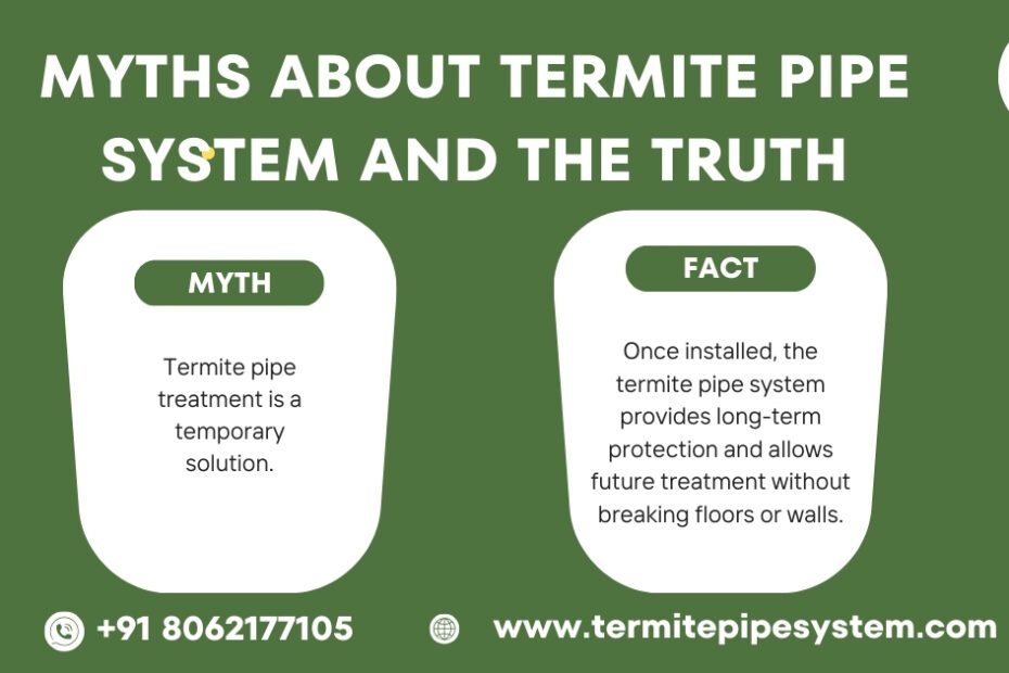 myths about termite pipe system